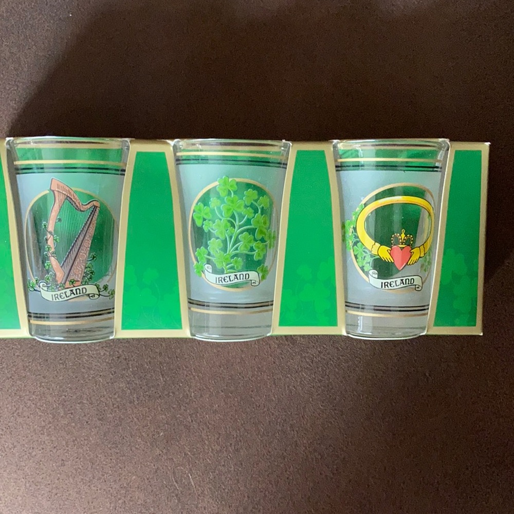 Shot Glasses from Ireland - set of three